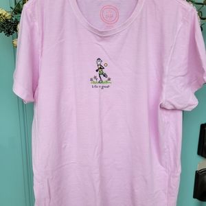 LIFE IS GOOD TSHIRT L